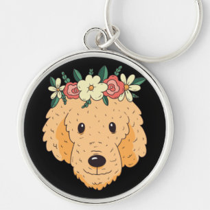 Llavero Cabeza de Golden Retriever Adorable