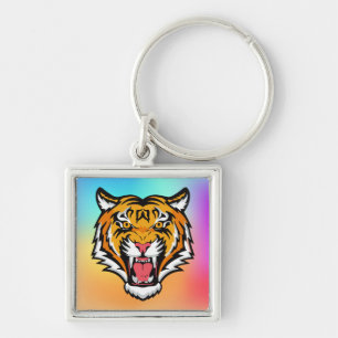 Llavero Cabeza de tigre ruidosa-25818