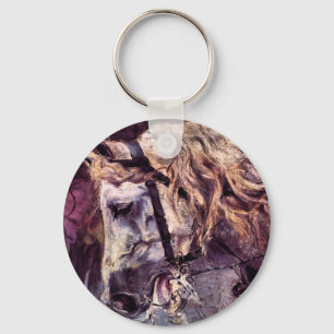 Llavero Cabeza de un caballo de Giovanni Boldini, arte vin