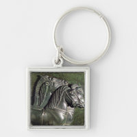 Cabeza de un caballo de una cuadriga
