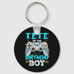 Llavero Cabeza del niño de cumpleaños juego de video coinc