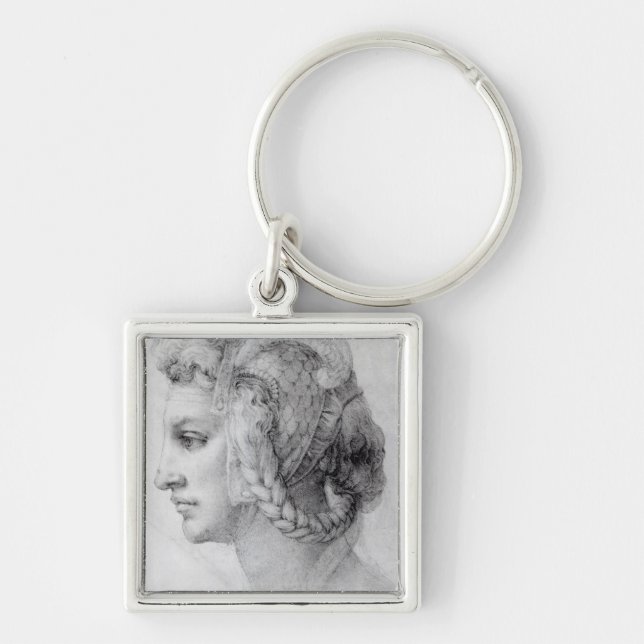 Llavero Cabeza ideal de una mujer, c.1525-28 (Frente)