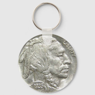 LLAVERO CABEZA INDIA NICKEL