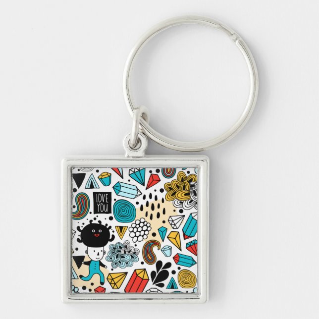 Llavero Cabeza loca (Frente)