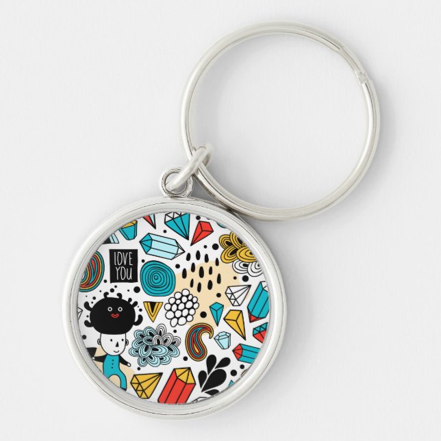 Llavero Cabeza loca (Frente)