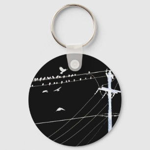 Llavero cable de teléfono