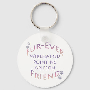 Llavero Cableado apuntando Griffon Furever Friend