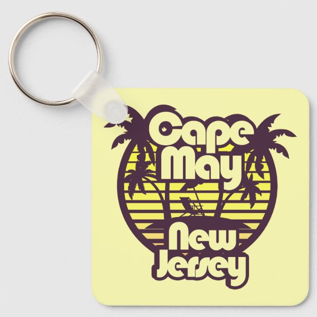 Llavero Cabo de mayo, Nueva Jersey (Anverso)