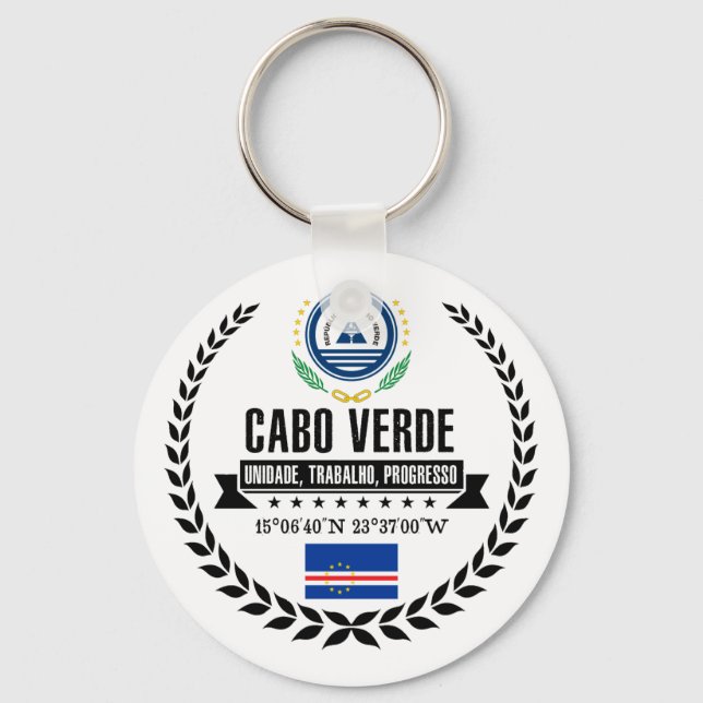 Llavero Cabo Verde (Anverso)
