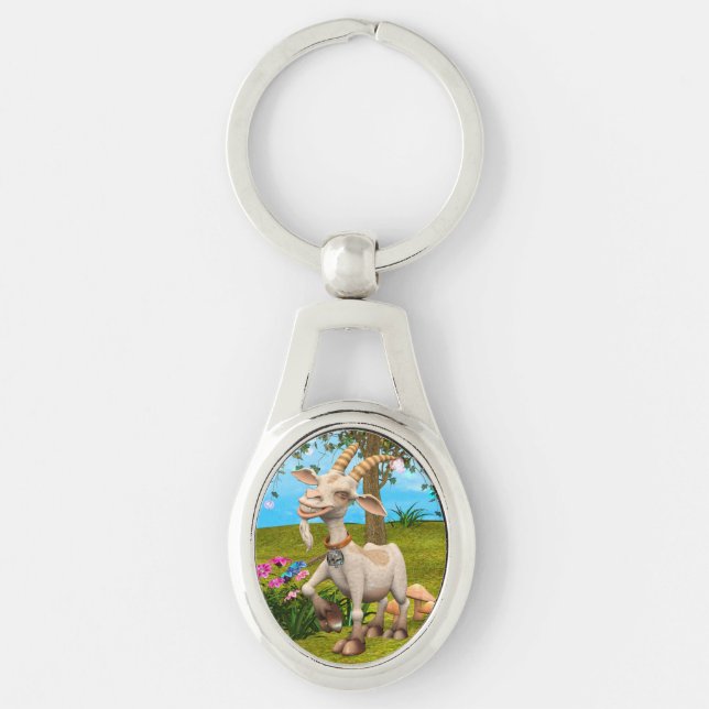Llavero Cabrito Feliz (Anverso)