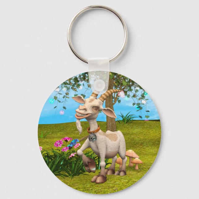 Llavero Cabrito Feliz (Anverso)