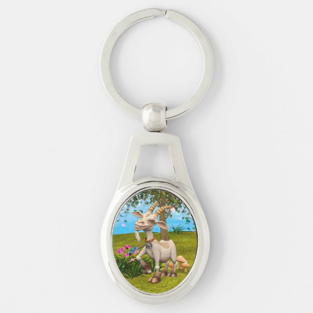 Llavero Cabrito Feliz (Anverso)
