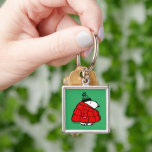 Llavero Cacahuetes | Chaqueta Snoopy Red Puffer<br><div class="desc">Echa un vistazo a este divertido diseño de maní con Snoopy en su chaqueta roja de invierno.</div>