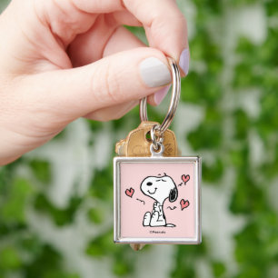 Llavero Cacahuetes   Corazones Snoopy