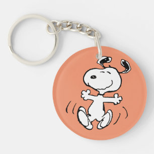 Llavero Cacahuetes   Un baile feliz Snoopy