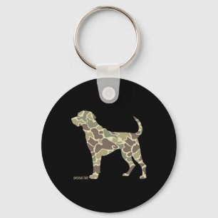 Llavero Cacería de perro camuflaje de camo de perro de lab