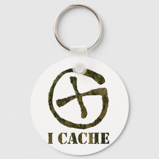 Llavero CACHE keychain (Anverso)