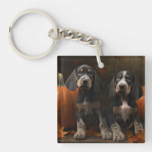 Llavero Cachorro Bluetick Coonhound Delicia de Otoño Calab