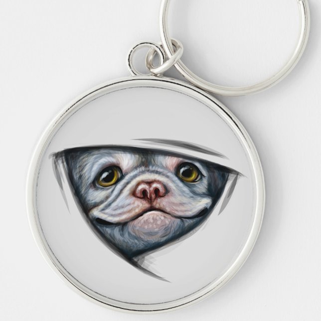 Llavero Cachorro Bulldog  (Frente)