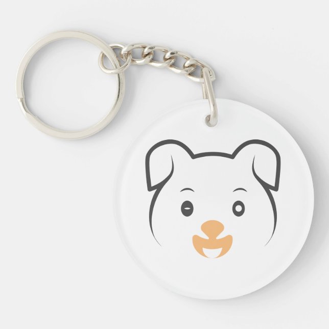 Llavero Cachorro de cachorros (Frente)