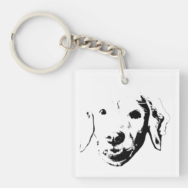 Llavero Cachorro de Cómic Pequeño (Frente)
