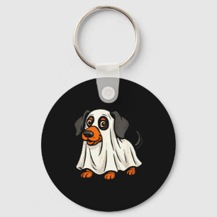 Llavero Cachorro fantasma adorable halloween dachshund