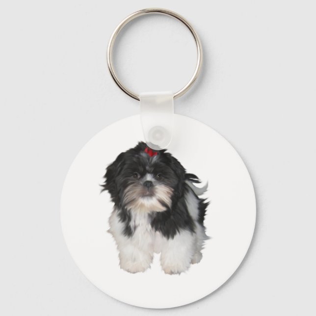 Llavero Cachorros Shitzu Shih Tzu (Anverso)