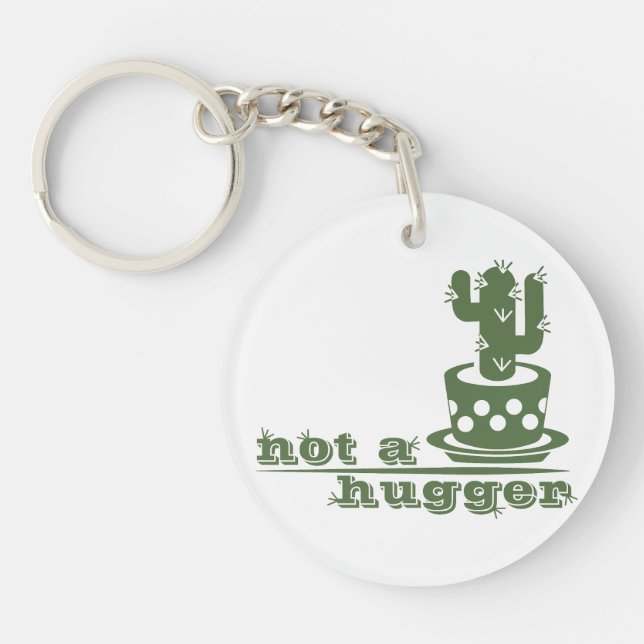 Llavero Cacti No es gracioso decir (Frente)