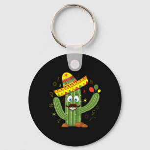 Llavero Cactus con Sombrero Fiesta Mexicana Cinco De Mamáe