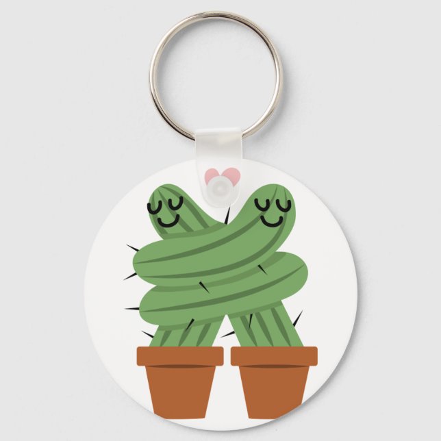 Llavero Cactus Love (Anverso)