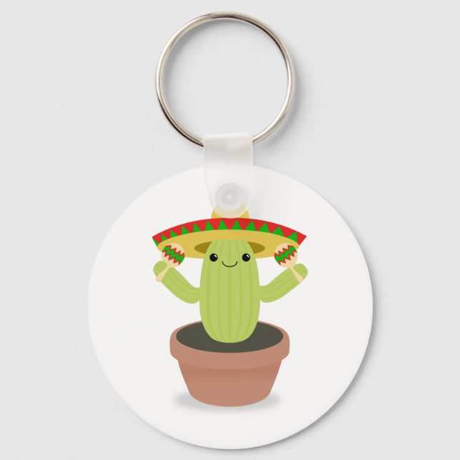 Llavero Cactus mexicano (Anverso)
