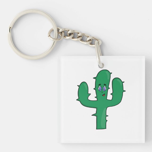 Llavero Cactus sonriente (Frente)