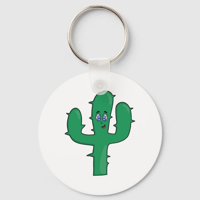 Llavero Cactus sonriente (Anverso)