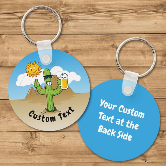 Llavero Cactus with Beer Keychain (Subido por el creador)