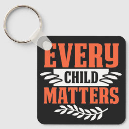 Llavero Cada niño importa indígena
