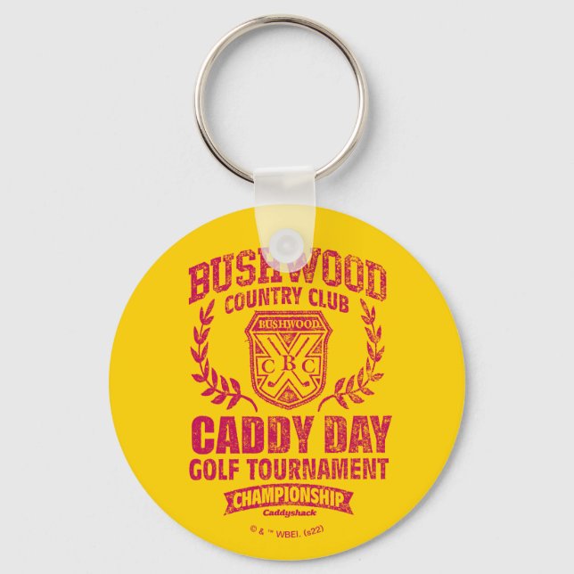 Llavero Caddyshack | Bushwood Country Club Caddy Day Golf (Anverso)