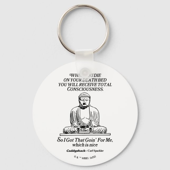 Llavero Caddyshack Tengo Que Ir Por Mí (Anverso)