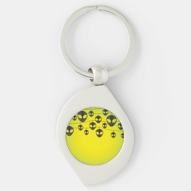 Llavero Cadena Alien (Anverso)