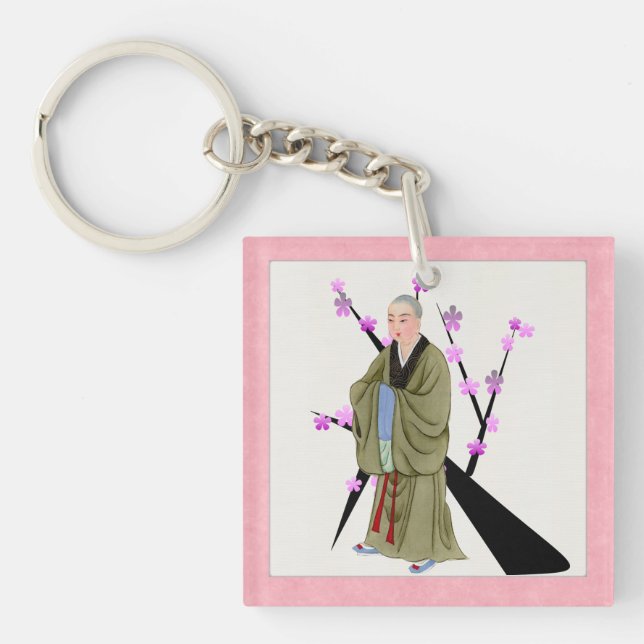 Llavero Cadena budista monje (Frente)