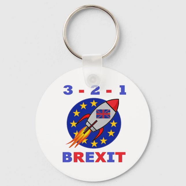 Llavero Cadena clave 3 - 2 - 1 Brexit (Anverso)