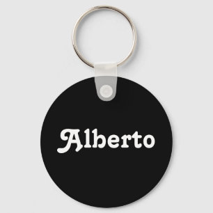 Llavero Cadena clave Alberto