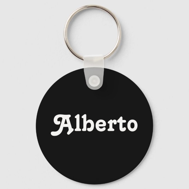 Llavero Cadena clave Alberto (Anverso)