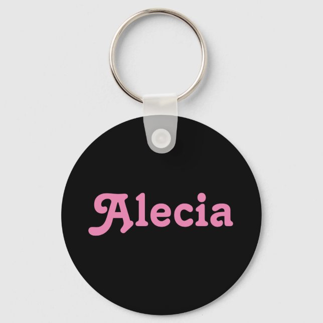 Llavero Cadena clave Alecia (Anverso)