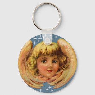 Llavero Cadena clave Angel and Stars