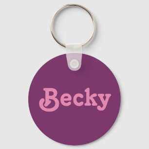 Llavero Cadena clave Becky