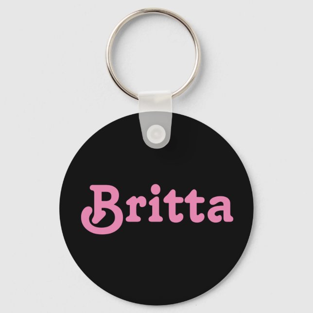 Llavero Cadena clave Britta (Anverso)