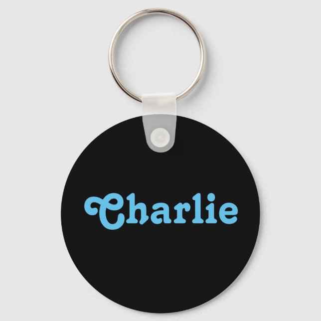 Llavero Cadena clave Charlie (Anverso)