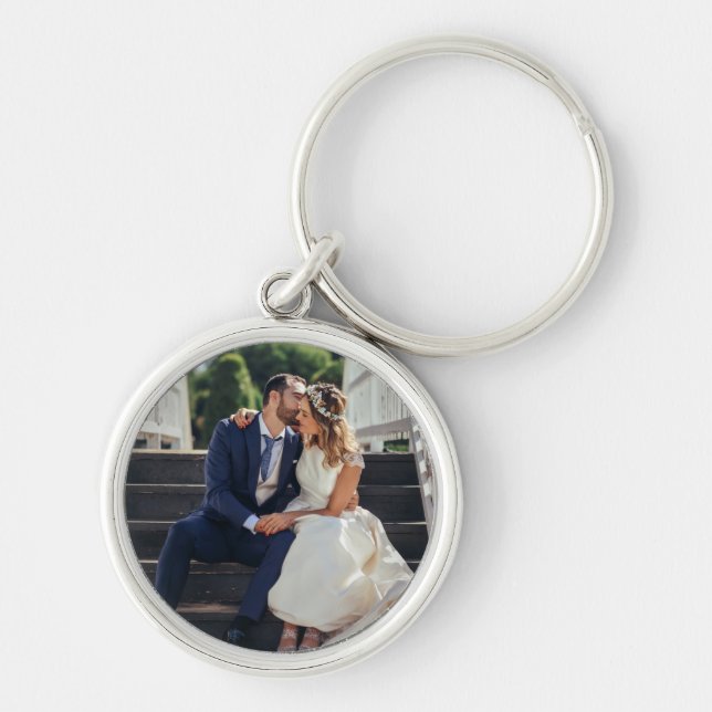 Llavero Cadena clave de Boda de primer aspecto (Frente)