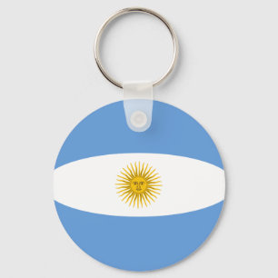 Llavero Cadena clave de la bandera argentina