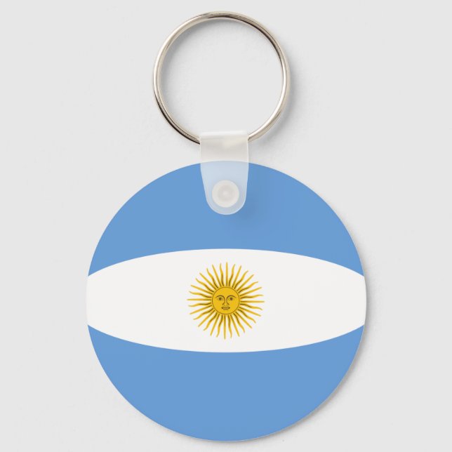 Llavero Cadena clave de la bandera argentina (Anverso)